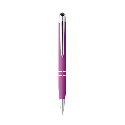 MARIETA SOFT. Aluminium ball pen with clip